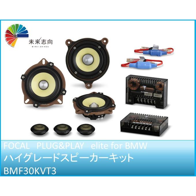 ハイグレードスピーカーキット PLUG&PLAY elite for BMW 【BMF30KVT3