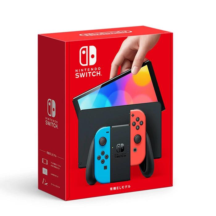 Nintendo Switch【有機ELモデル】 Joy-Con(L) ネオンブルー/(R) ネオンレッド 任天堂 HEG-S-KABAA ジョイコン  有機 有機el ゲーム機 スイッチ 4902370548501 : nintendoswitch-002 : MIRAI - 通販 -