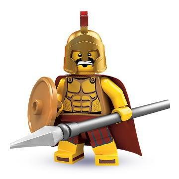 レゴ 8684 ミニフィギュア シリーズ2 スパルタ戦士 (Spartan Warrior) 【メール便可】｜miraiya05