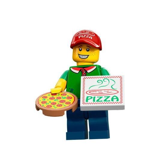 レゴ 71007 ミニフィギュア シリーズ12 ピザ屋さん(Pizza Delivery Man） 【メール便可】｜miraiya05