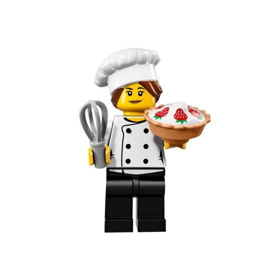 レゴ 71018 ミニフィギュア シリーズ17 グルメシェフ(Gourmet Chef-3) 【メール便可】｜miraiya05