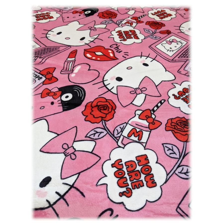 キャラクター センターラグ 総柄 フランネル ホット カーペット 約3帖 床暖房 キティ すみっコぐらし ハローキティ ボアラグ ラグ マット 185 235cm 112 3576 みらい屋 通販 Yahoo ショッピング