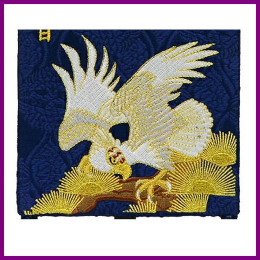 名前旗 鷹松 男の子 刺繍仕立て名前旗飾り 小 オリジナル房に変更可 土台付 名前 生年月日入れ代すべて込み 76 57 76 57 みらい屋 通販 Yahoo ショッピング