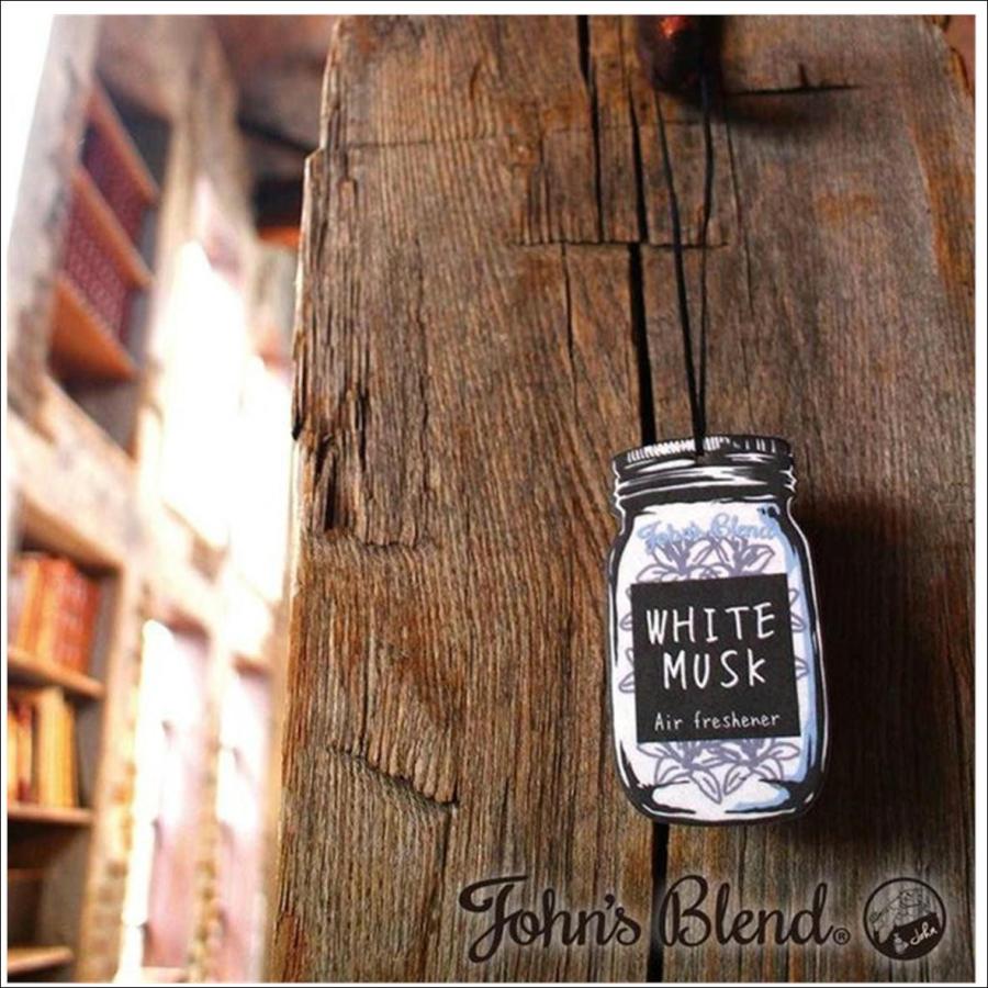 ジョンズブレンド エアーフレッシュナー ホワイトムスク 芳香剤 吊り下げ 車 部屋 クローゼット ポイント消化 Oa Jon 1 1 1 みらい屋 通販 Yahoo ショッピング