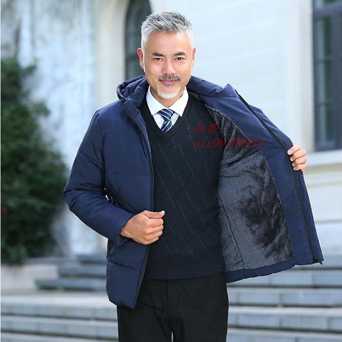 注目ブランドのギフト ショート丈 メンズ ダウンジャケット ダウンコート 通勤 無地 メンズ ダウンジャケット 暖かい 秋冬新作 高品質 オフィス 防寒 大きいサイズ ショート丈 防風 中綿ジャケット ダウンコート 無地 コート アウター