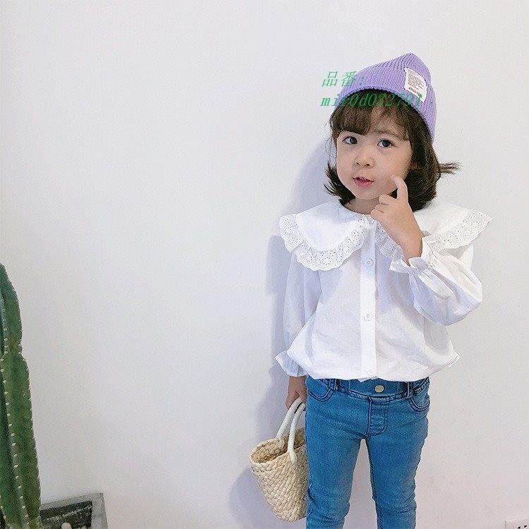 キッズ シャツ 可愛い 女の子 ブラウス ジュニア子供服 100 白シャツ おしゃれ シャツキッズ トップス 90 110 襟付き 長袖 韓国子供服 80 春秋 Mir0d みらい屋洋装店 通販 Yahoo ショッピング