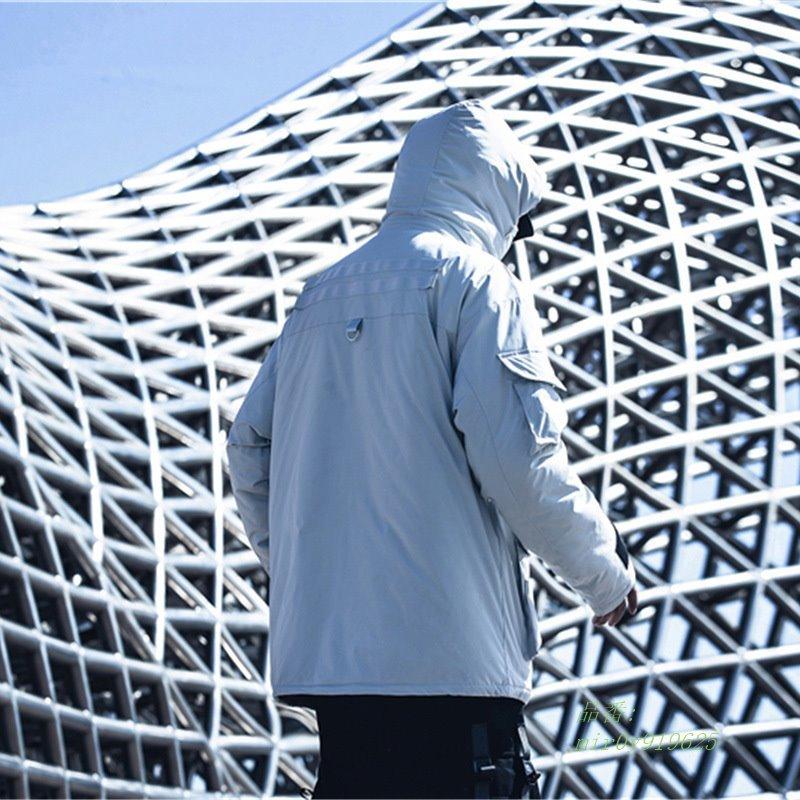 残りわずか 中綿コート カッコイイ マルチポケット ゆったり 黒 冬 フード付き メンズ 無地 アウター 防寒 防寒ジャケット グレー Mir0y みらい屋洋装店 通販 Yahoo ショッピング 希少 Lespakigali Com