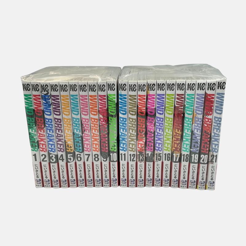 新品未開封 コミック WIND BREAKER 1〜21巻 WIND BREAKER 1〜21巻 : 未来屋書店 ヤフー店 - 通販 - Yahoo!ショッピング