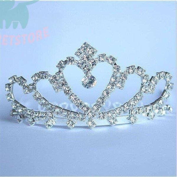子供ドレス　ティアラ　ヘアアクセサリー　ドレス髪飾り　結婚式 　ピアノ　発表会　二次会　パーディー髪飾り　女の子ドレスと合わせて | 