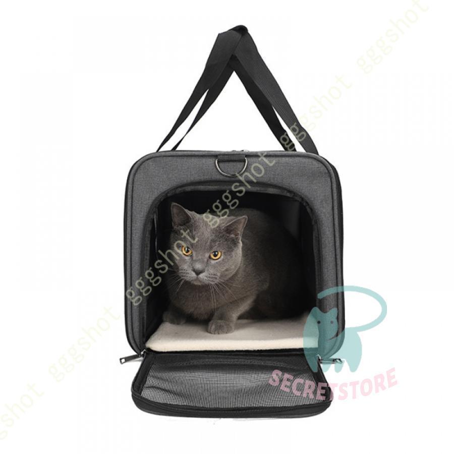 猫キャリー 猫用 小型犬 2way ショルダーペットキャリーバッグ 通気性 通院 アウトドア 猫 キャリー お出かけバック 安全なキャリーバッグ 犬_10