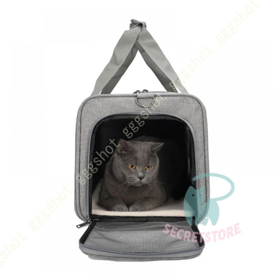 猫キャリー 猫用 小型犬 2way ショルダーペットキャリーバッグ 通気性 通院 アウトドア 猫 キャリー お出かけバック 安全なキャリーバッグ 犬_12