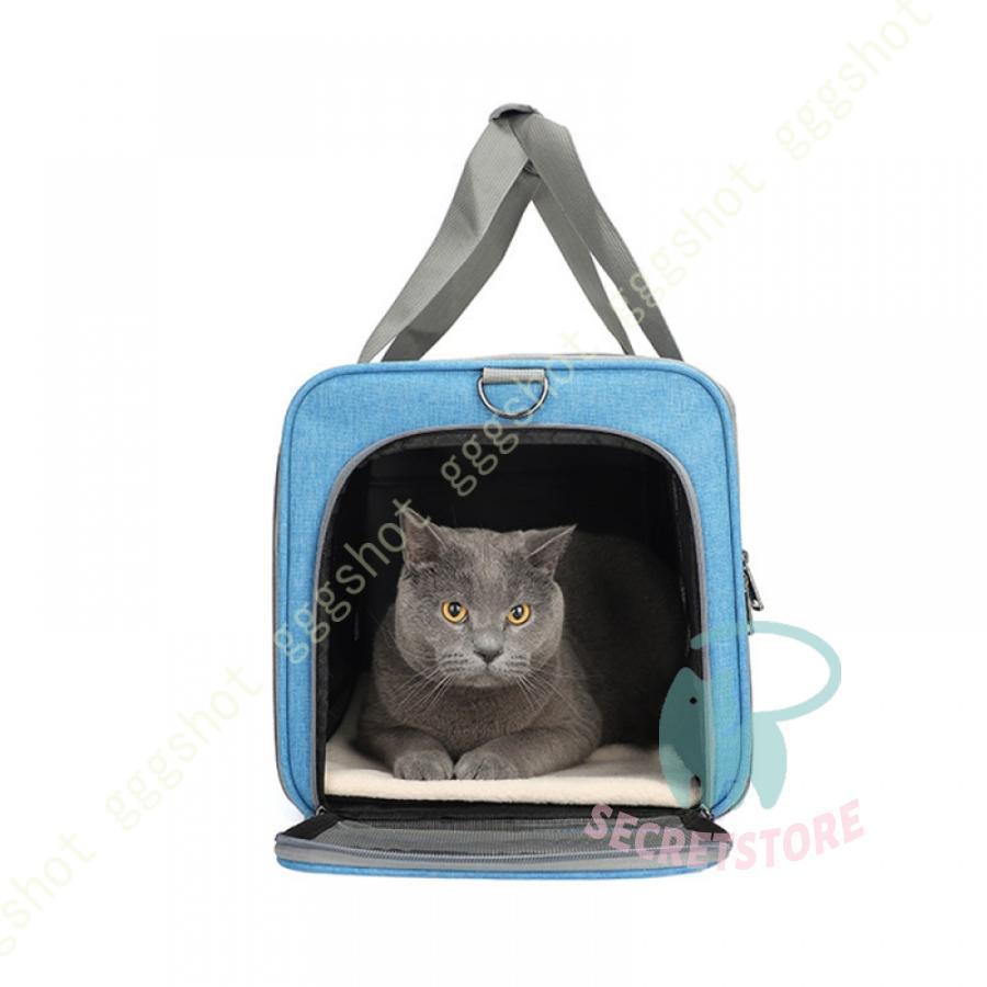 猫キャリー 猫用 小型犬 2way ショルダーペットキャリーバッグ 通気性 通院 アウトドア 猫 キャリー お出かけバック 安全なキャリーバッグ 犬_16