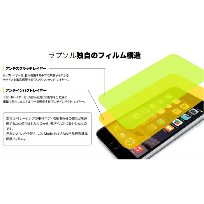 ラプソル iPhone12 Pro Max(6.7) 対応 / 【液晶面保護タイプ(フロントオンリー】 保護 シート Wrapsol ULTRA 衝撃吸収 保護フィルム｜miraizakka｜07