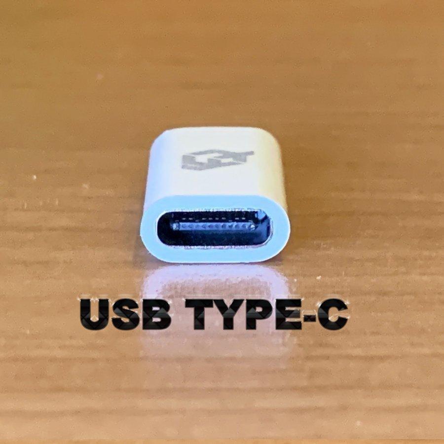 新版 USB Type C ケーブル → マイクロ に変換する アダプター ｘ5 ホワイト edilloperfido.com