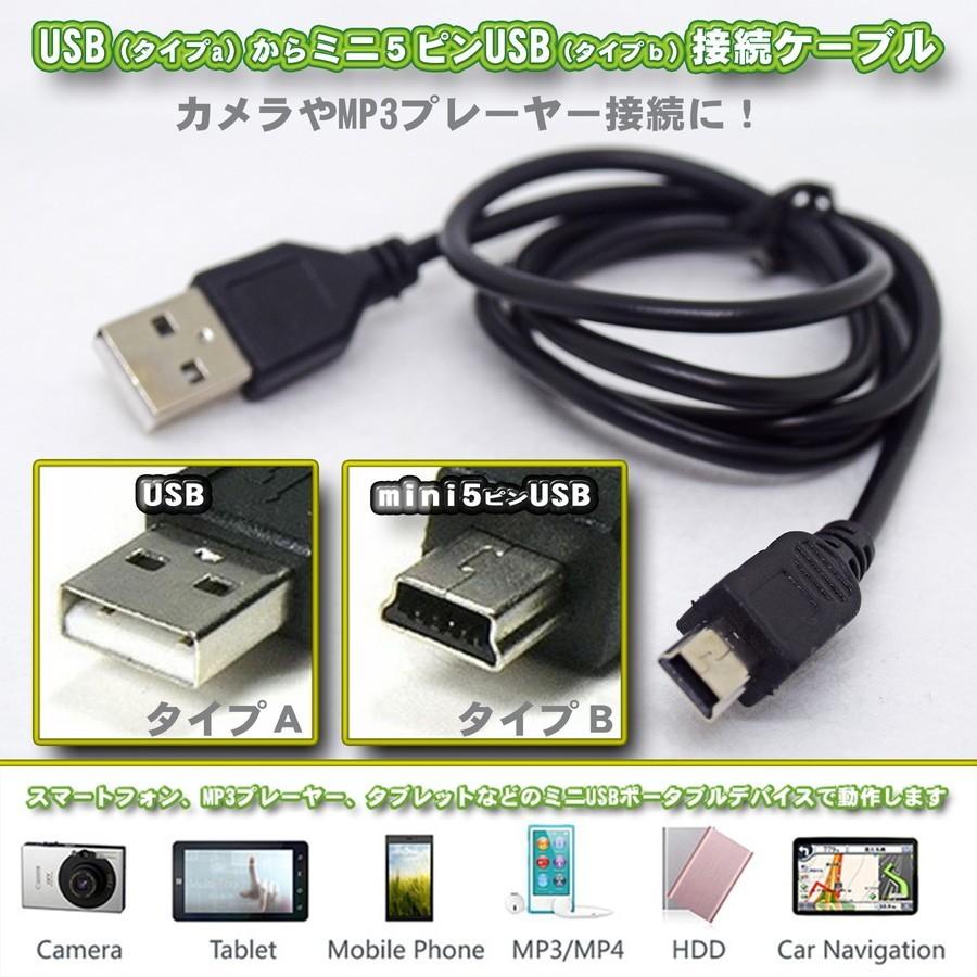 1本】5ピン ワイヤレス PS3コントローラー対応 充電器USBケーブル 0.8