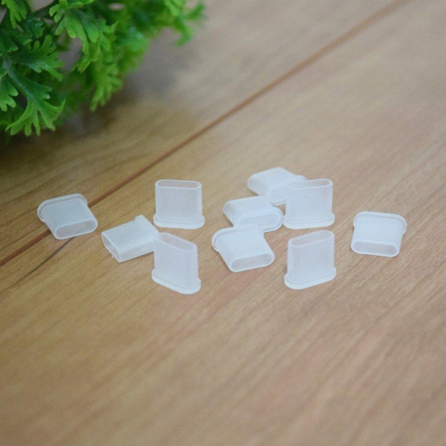 【端子キャップ】【Type-c用】 コネクター カバー 端子カバー 保護 カバーキャップ　カラー クリア 10個セット |  | 19