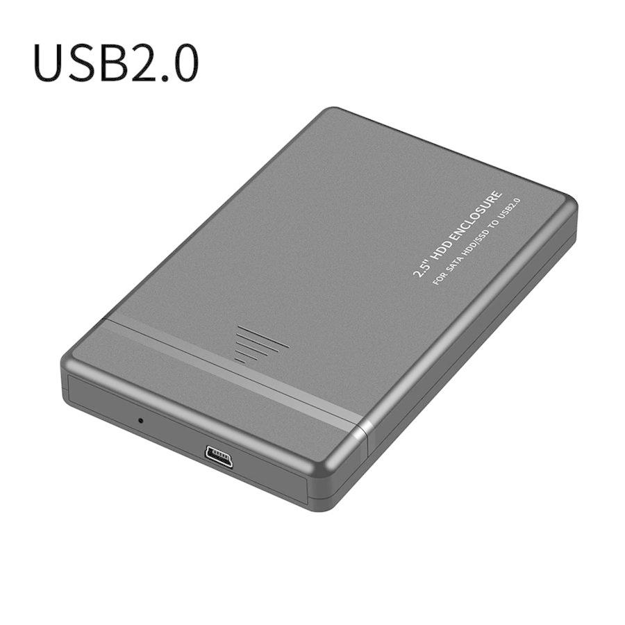 【新作品 USB 2.0 接続タイプ】 2.5インチ HDD/SSD ケース SATA ハードディスクケース 4TBまで 9.5mm/7mm厚両対応 工具不要 【ブラック】｜mirakurusutoa｜02