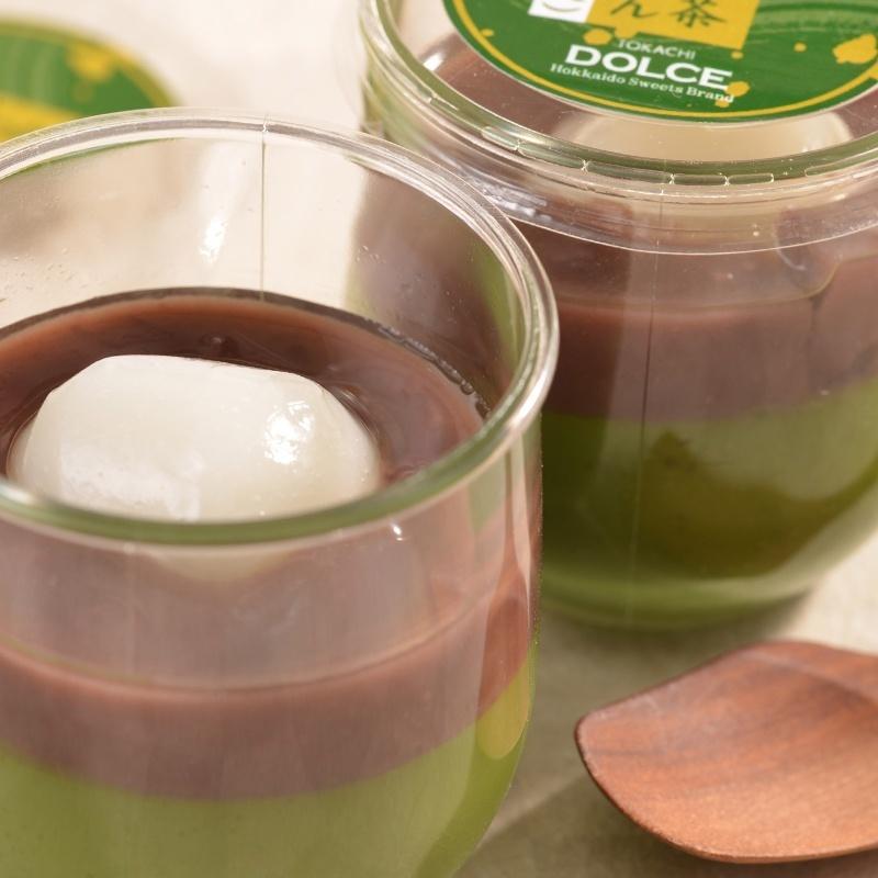 十勝小豆抹茶プリン 白玉入り 産直逸品 同梱不可 : 味楽家の幸せ
