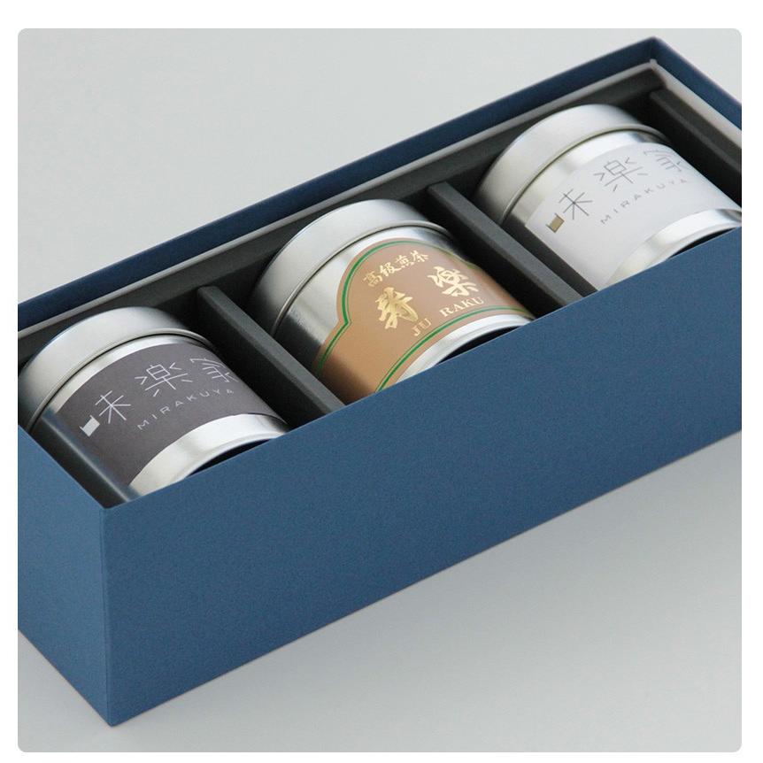 贈答用　お茶ギフト　碧玉　特上熱湯出し玉露　寿楽　味楽家の3種類のお茶セット |  | 04