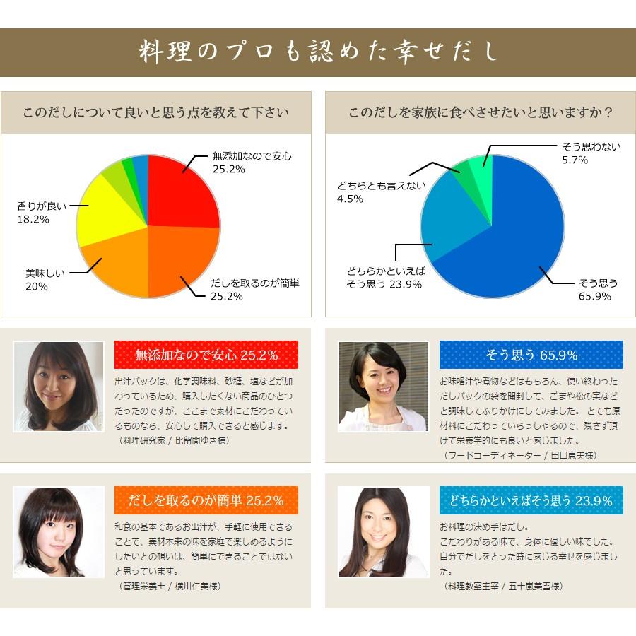 だしパック　贈答用　味楽家の幸せだし　30袋入　２パックセット　ギフト　無添加　あご入り　 |  | 09