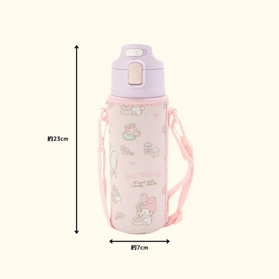 sanrio（サンリオ） 水筒 子供 キッズ ステンレス 直飲み 魔法瓶