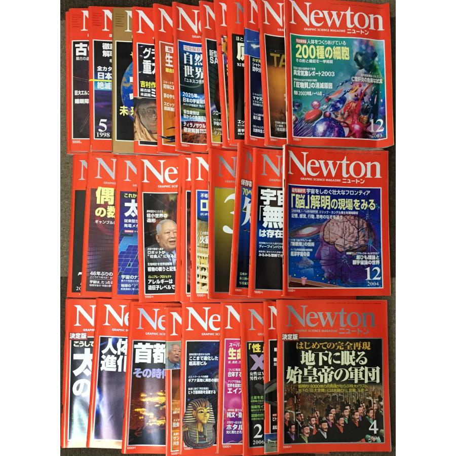 当時物 Newton ニュートン 雑誌 141冊まとめ売り : ミランダブックス