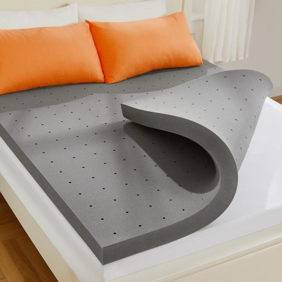 特別価格PERLECARE 3 Inch Twin Mattress Topper, Memory Foam Mattress Topper
