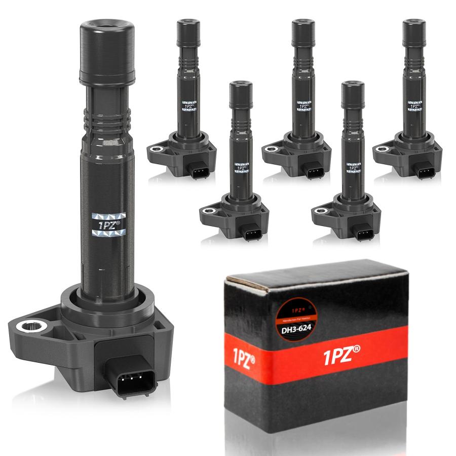 1PZ DH3624 Ignition Coil Pack Set of 6 Replacement for Honda Accord