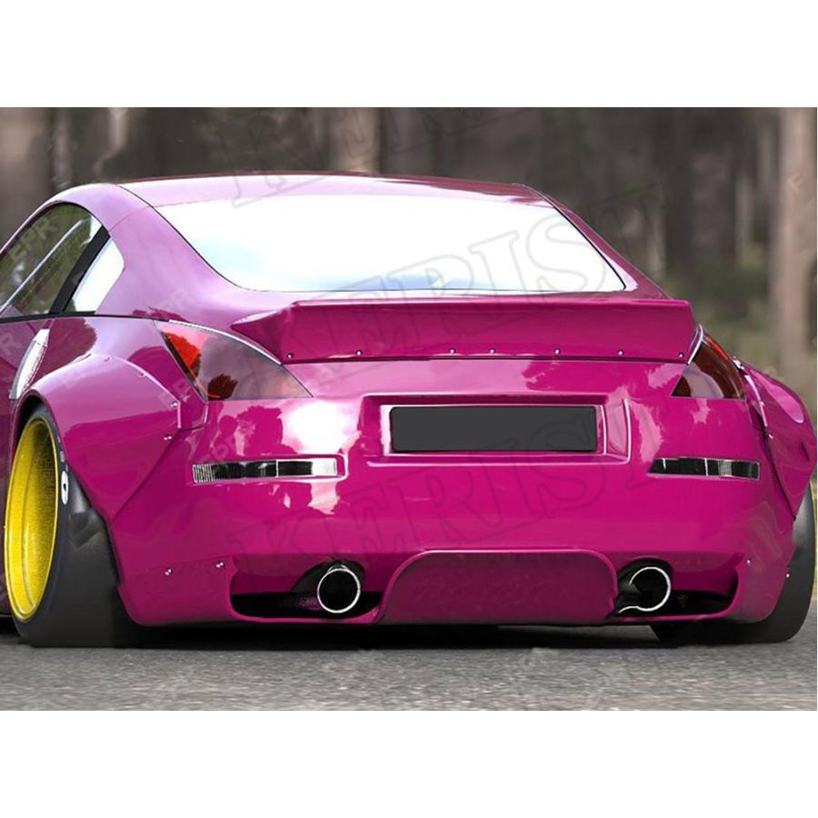 Z33 フェアレディz 350z ダックテール スポイラー ウイング Jdm Usdm エアロ スタンス ロケットバニー リアスポイラー ウイング Ht Mircostore 通販 Yahoo ショッピング