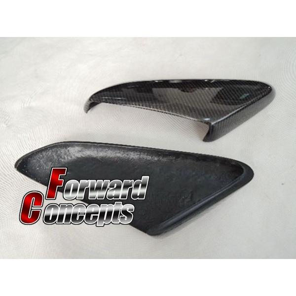 カスタムパーツ(エアロ) カーボンファイバー 06-11カイマン/ボクスター987サイドエアーインテンケース 車 外装パーツ エアロ