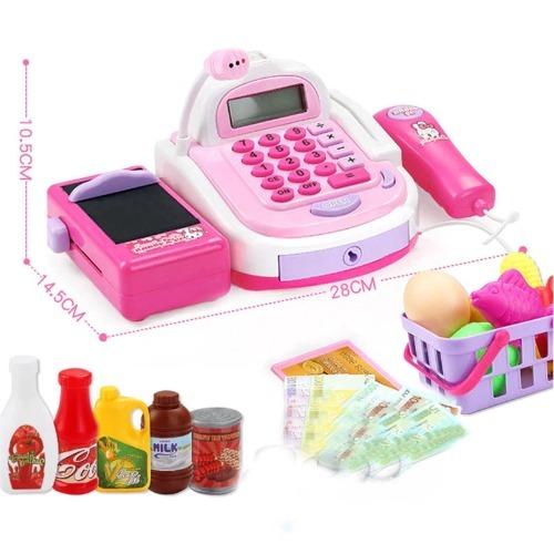 海外輸入品 お買い物ごっこセット スーパーマーケット レジ おままごと お店屋さん 店員さん ごっこ遊び おもちゃ 色 Pink 幼児教育 教材 Rk Mircostore 通販 Yahoo ショッピング
