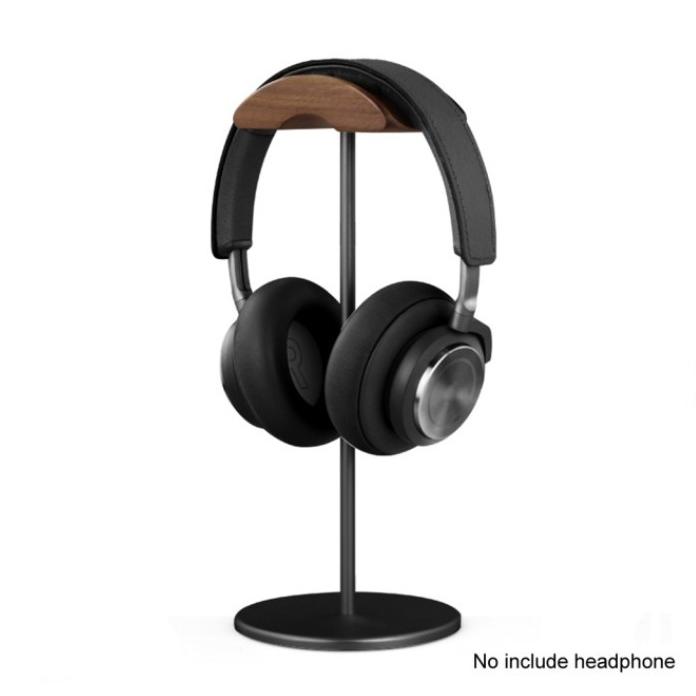 ヘッドフォンスタンド 木製 かっこいい おしゃれ ウッド調 ヘッドフォン ホルダー ラック ハンガー ブラック Rk Mircostore 通販 Yahoo ショッピング