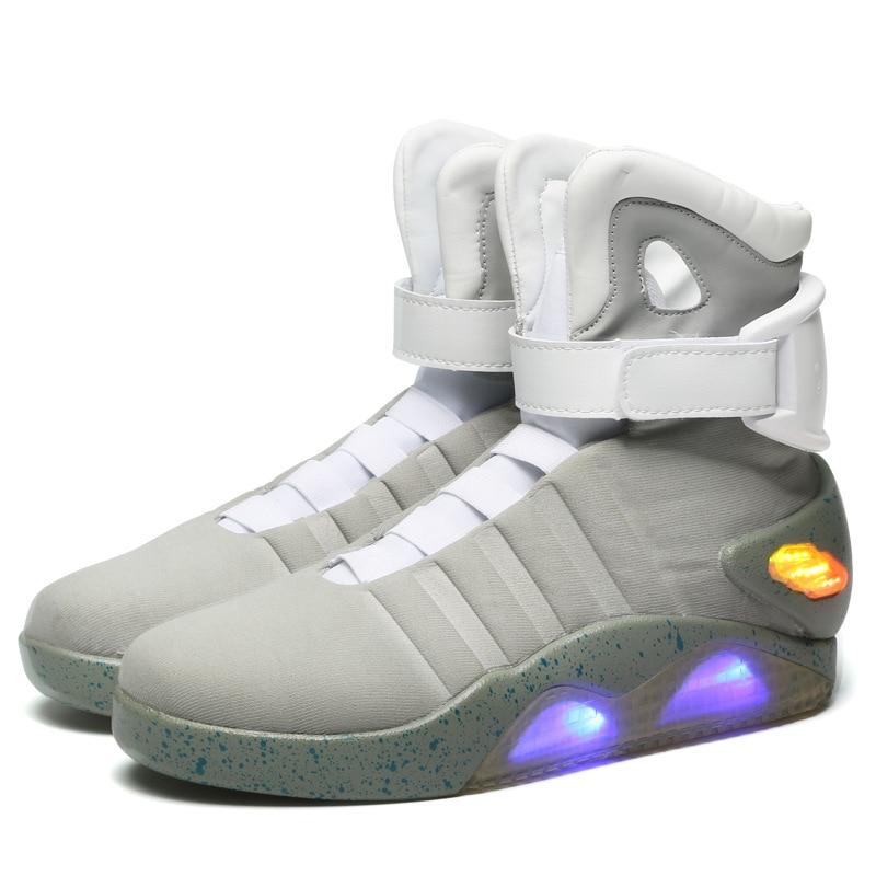 スニーカーシューズ バック トゥ ザ フューチャー 未来の靴 Led点灯 So Mircostore 通販 Yahoo ショッピング