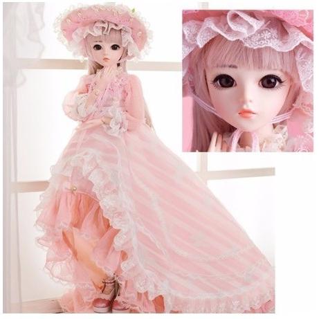 球体関節人形 60cm 1 3 サイズ パープルドレス プリンセス おすすめ Ys Mircostore 通販 Yahoo ショッピング