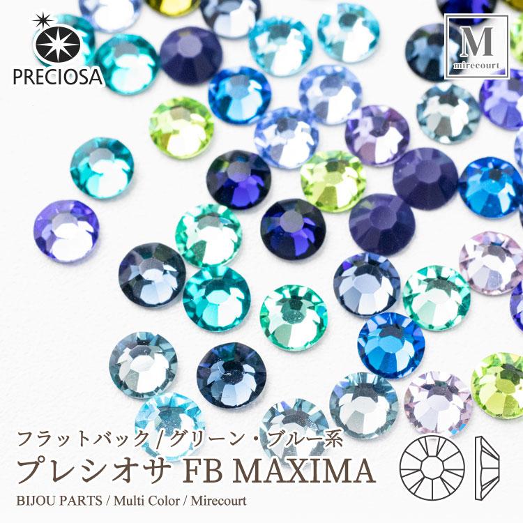 全8サイズ】プレシオサ MAXIMA フラットバッグ グリーン＋ブルー系