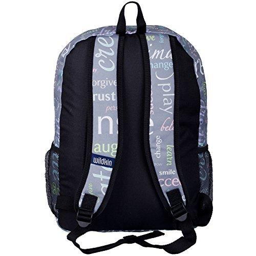 One Size, Inspirational Wildkin Peace Signs Crackerjack Backpack 