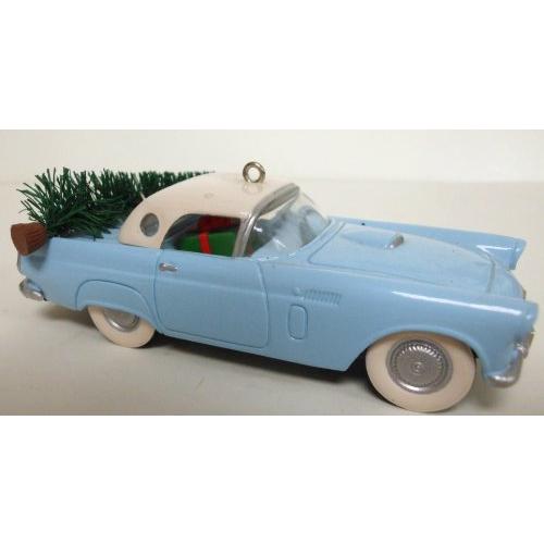 萬代屋【3代目フォード サンダーバード グレー】ブリキtin toy car箱無 萬代屋【61 FORD THUNDER BIRD 3代目フォード サンダーバード