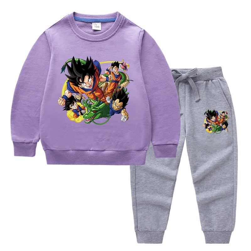 ドラゴンボール 孫悟空 キッズ 子供服 衣装 セットアップ キッズ 上下セット 2点セット 長袖 トップス トレーナー パンツ 長ズボン 通学 通園｜mireiku｜11