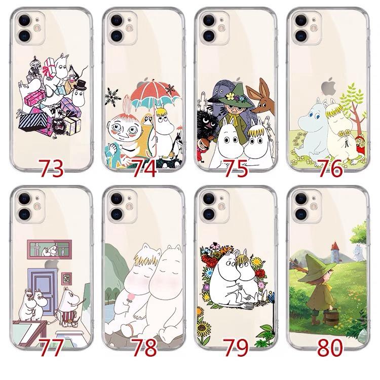 スマホケース ムーミン moomin iPhoneケース iPhone15 iPhone13/12 mini  携帯ケース 携帯保護カバー 透明 クリア 耐衝撃 お洒落 可愛い 全機種対応｜mireiku｜11