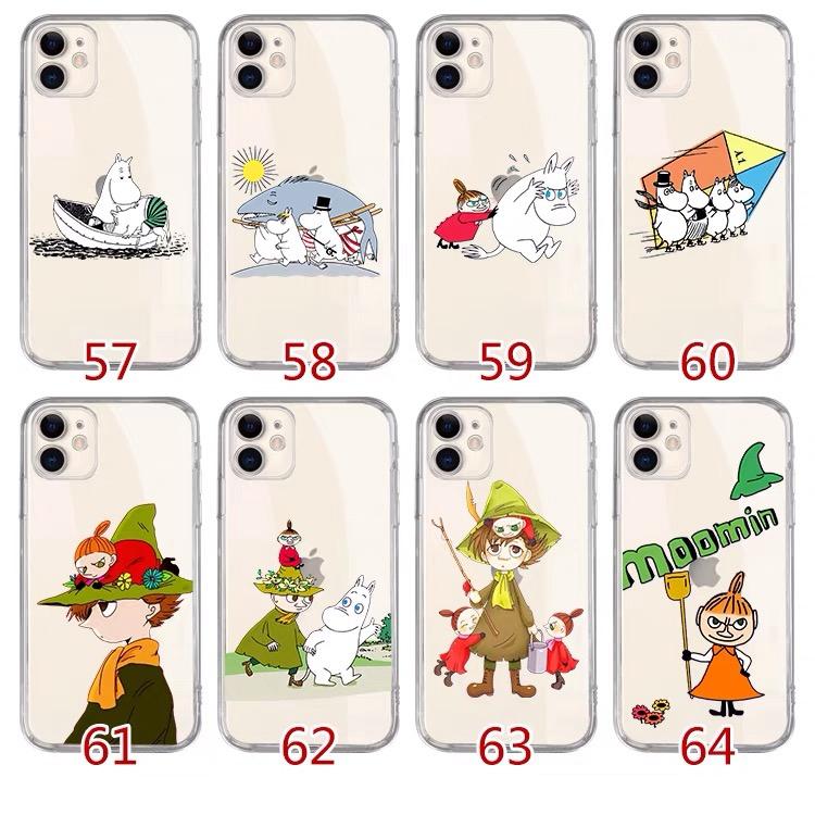 スマホケース ムーミン moomin iPhoneケース iPhone15 iPhone13/12 mini  携帯ケース 携帯保護カバー 透明 クリア 耐衝撃 お洒落 可愛い 全機種対応｜mireiku｜09