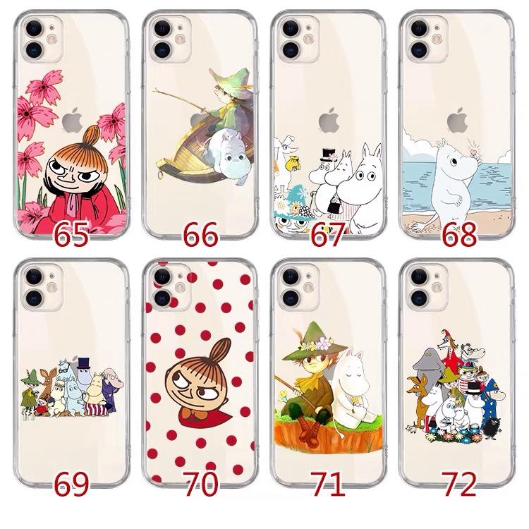 スマホケース ムーミン moomin iPhoneケース iPhone15 iPhone13/12 mini  携帯ケース 携帯保護カバー 透明 クリア 耐衝撃 お洒落 可愛い 全機種対応｜mireiku｜10