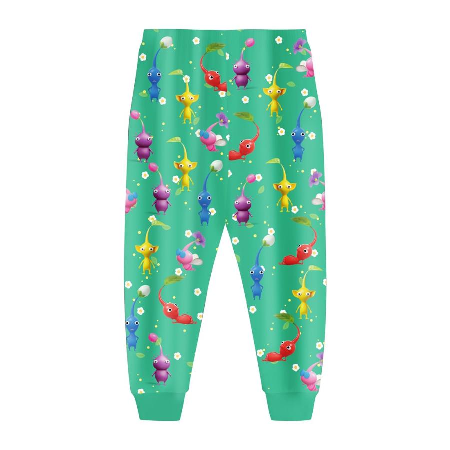 ピクミン パジャマ 上下セット 子供 かわいい キャラクター T