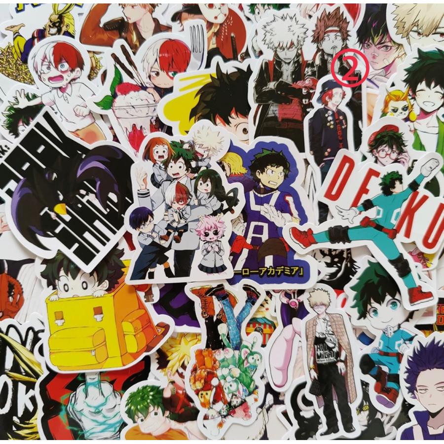 爆豪勝己 ヒロアカ アートステッカー rivals BOX特典 幼少期ブロマイド