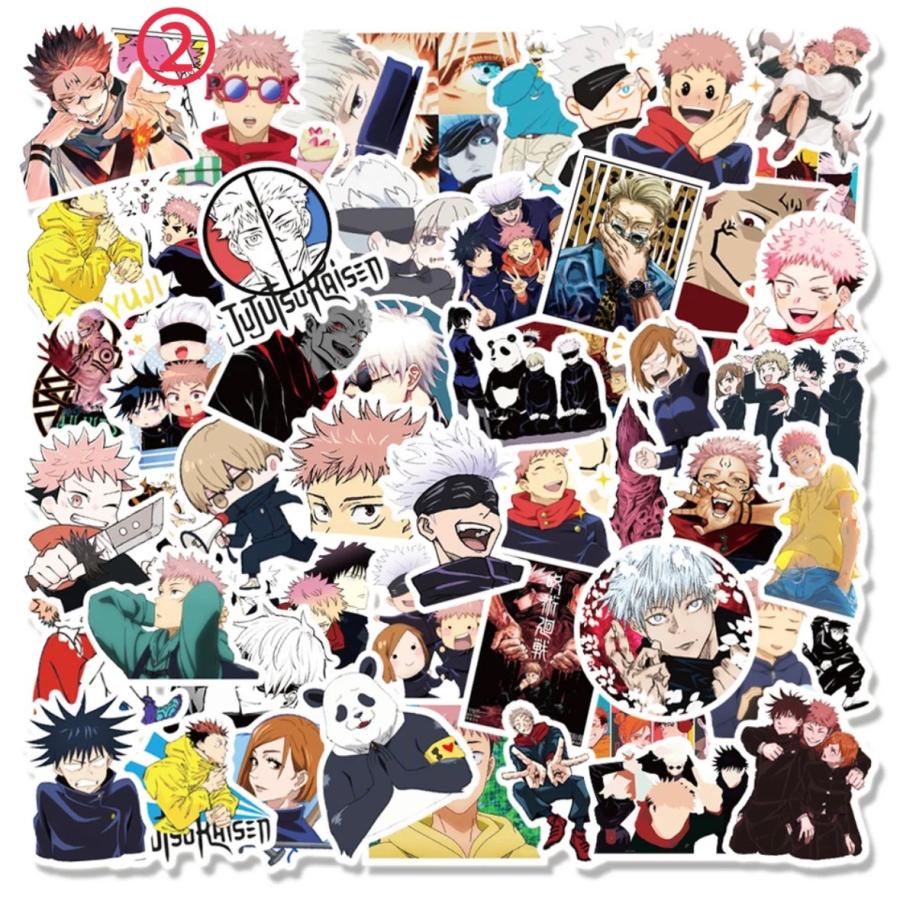 呪術廻戦 虎杖悠仁 ステッカー】呪術廻戦: トラベルステッカー Enjoy