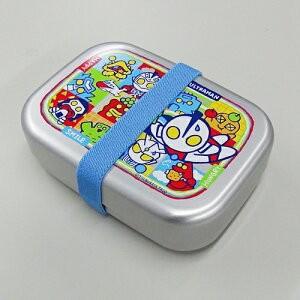 M78（アルミランチボックス）バンド付き (ブロック柄）保温庫対応