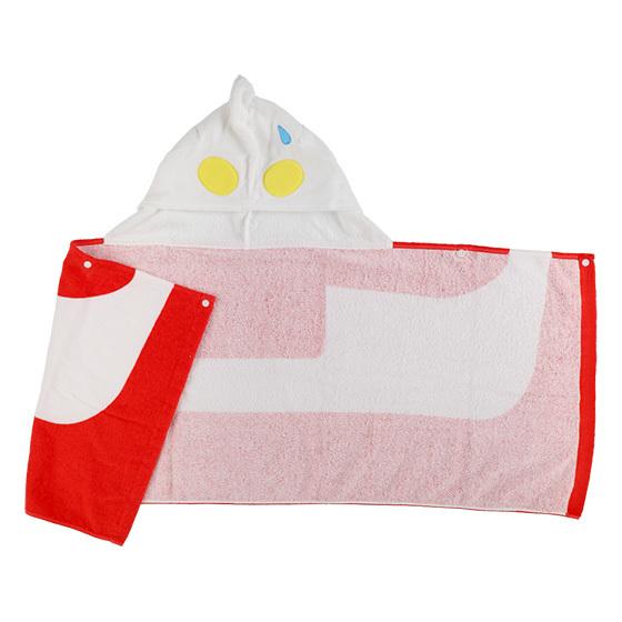 なりきりタオル （ウルトラマン（赤（332）フード付き（ウルトラマン