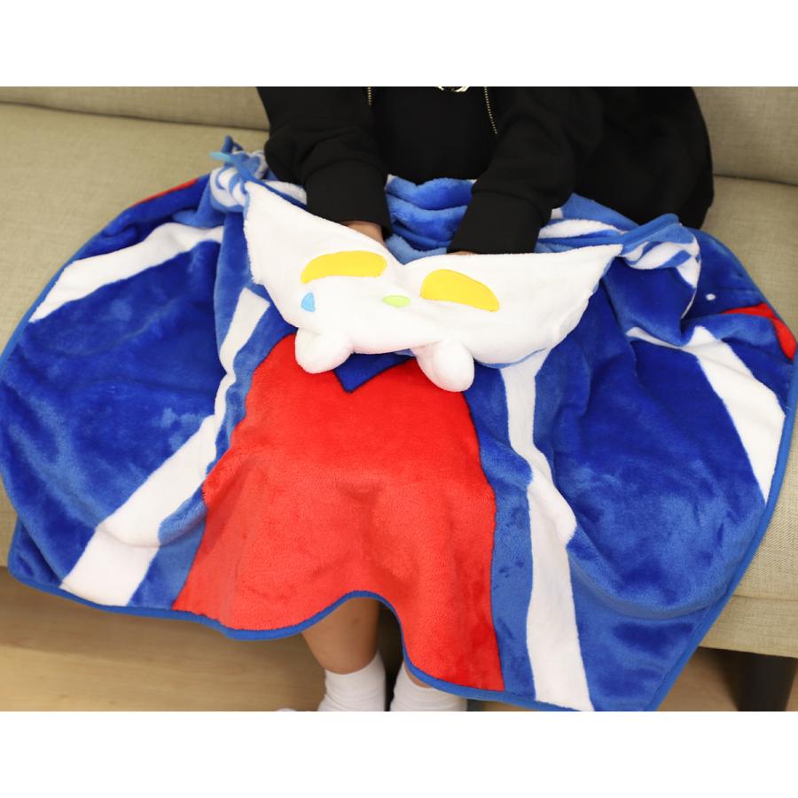 BANDAI（バンダイ） 可愛いあったかポンチョ （ゼロ（フリース青 986