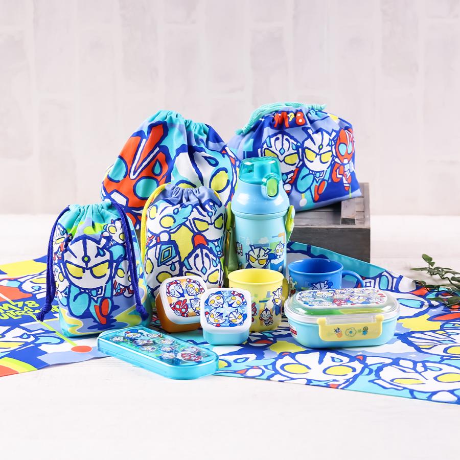 日本製）M78ウルトラマン 雲柄（ランチクロス（ヒーロー集合 6698