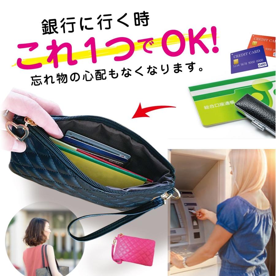 Lino Ulu 通帳入れ 通帳ケース 長財布 レディース キルティング