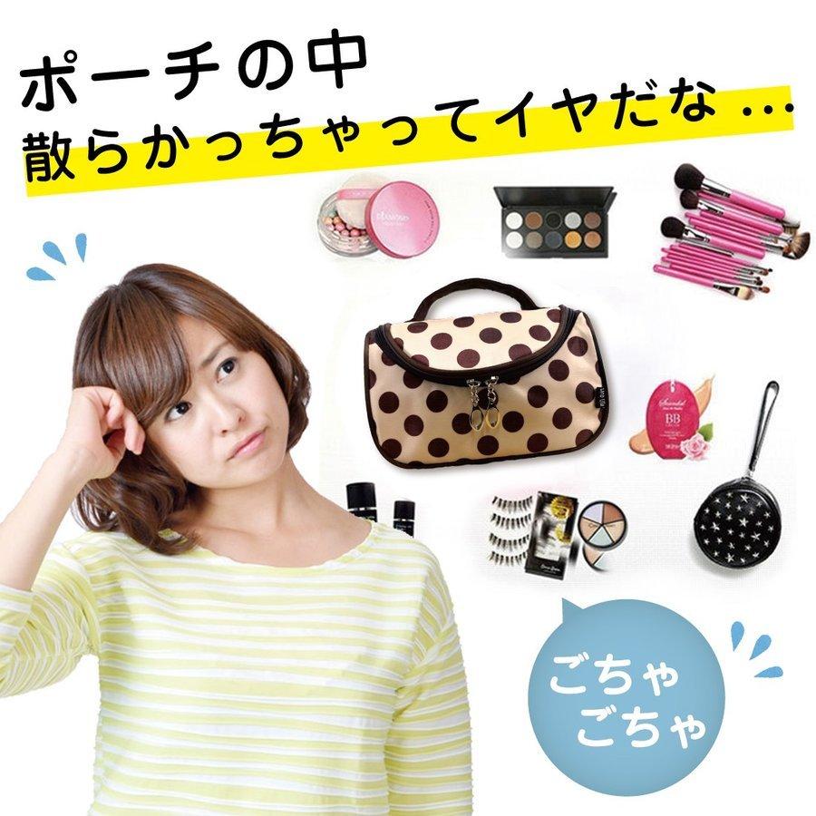 Lino Ulu コスメポーチ 化粧ポーチ バニティポーチ 小物入れ